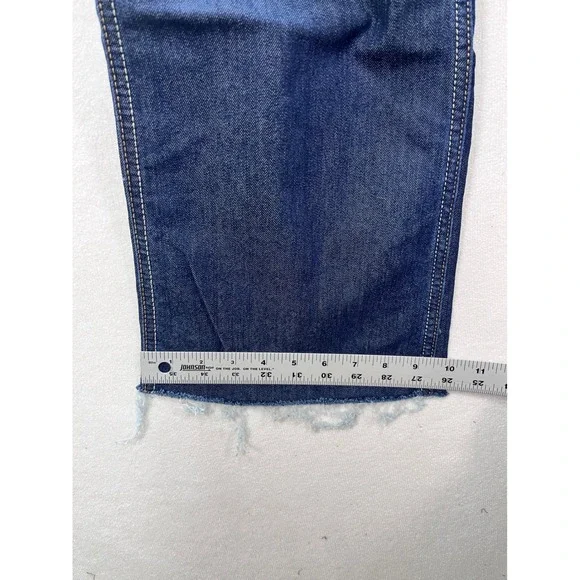 Ariat Rebar Durastretch Riveter Bootcut Jeans Womens 33R Plus Blue Denim 3175 - Picture 9 of 10